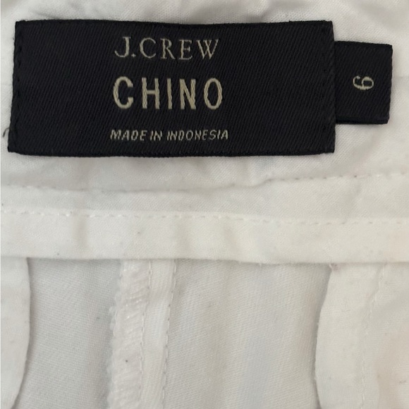 J Crew Chino womens white shorts size 6 - Picture 2 of 3